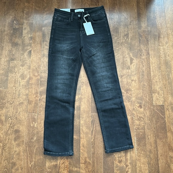 Vervet Victoria Jean High Rise Stretch Straight size 25 - Picture 3 of 8